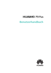 Bedienungsanleitung Huawei P9 Plus Handy