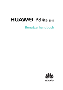 Bedienungsanleitung Huawei P8 Lite (2017) Handy
