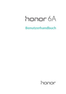Bedienungsanleitung Huawei Honor 6A Handy