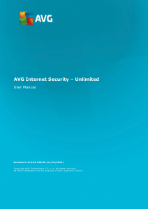 Handleiding AVG Internet Security - Unlimited (2016)