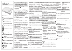 Manuale Medisana HU 674 Coprimaterasso elettrico
