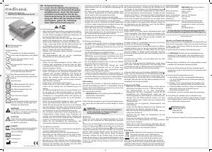 Manuale Medisana HU 670 Coprimaterasso elettrico