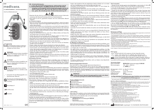 Руководство Medisana NM 890 Массажер