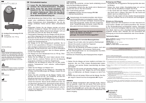 Handleiding Medisana PS 100 Weegschaal