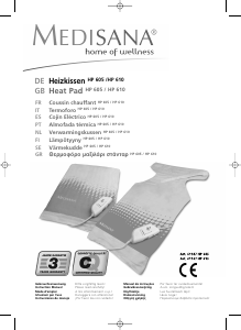 Manuale Medisana HP 605 Pad riscaldanti