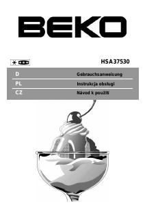 Bedienungsanleitung BEKO HSA 37520 Gefrierschrank