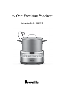 Manual Breville BEG800SILUSC The One° Precision Poacher Slow Cooker