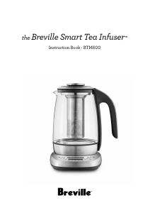 Handleiding Breville BTM600CLR1BUS1 The Breville Smart Tea Infuser Theezetapparaat