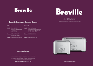Handleiding Breville BTA730XL The Bit More Toaster Broodrooster