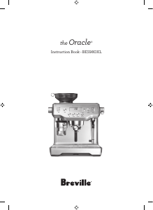 Handleiding Breville BES980XL The Oracle Espresso-apparaat