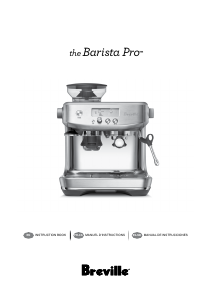 Manual de uso Breville BES878BSS1BUS1 The Barista Pro Máquina de café espresso