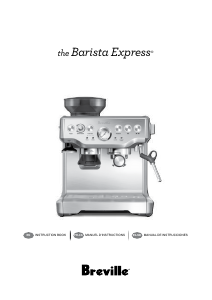 Manual de uso Breville BES870XL The Barista Express Máquina de café espresso