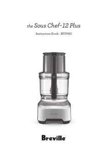 Bruksanvisning Breville BFP680BALUSC The Sous Chef 12 Plus Matberedare