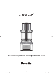 Manual de uso Breville BFP800XL The Sous Chef 16 Pro Robot de cocina