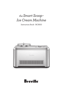 Manual Breville BCI600XL The Smart Scoop Ice Cream Machine