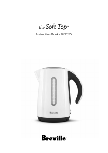 Manual Breville BKE625WHT1BUS1 The Soft Top Kettle