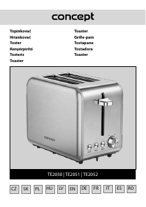 Bedienungsanleitung Concept TE2052 Toaster