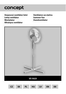 Manual Concept VS5023 Fan