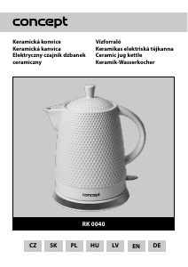 Manual Concept RK0040 Kettle