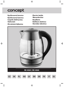 Manual Concept RK4066 Kettle
