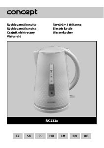 Manual Concept RK2320 Kettle