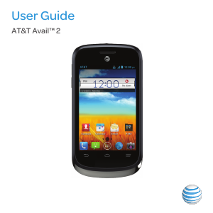 Manual AT&T Avail 2 Mobile Phone