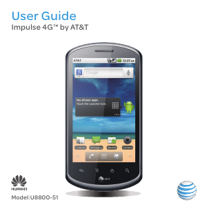 Manual AT&T Impulse 4G Mobile Phone