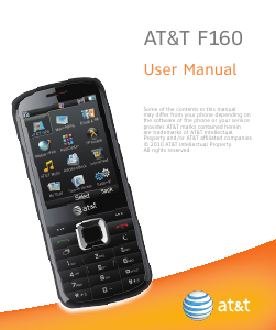 Manual AT&T F160 Mobile Phone