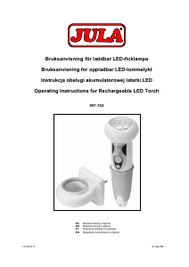 Bruksanvisning Jula 957-102 Ficklampa