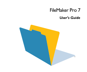 Handleiding FileMaker Pro 7
