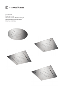 Manuale Newform 70030 Soffione doccia