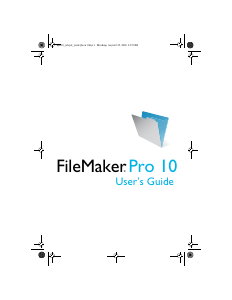 Handleiding FileMaker Pro 10