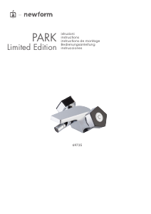 Manual de uso Newform 69735 Park Limited Edition Grifería