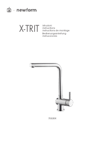 Manuale Newform 70320X X-Trit Rubinetto