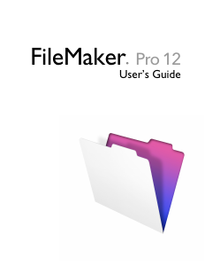 Handleiding FileMaker Pro 12