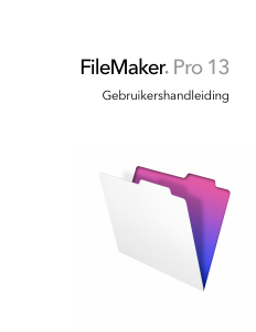 Handleiding FileMaker Pro 13