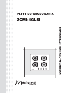 Instrukcja Mastercook 2CMI-4GLS B Płyta do zabudowy