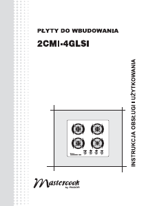 Instrukcja Mastercook 2CMI-4GLS Płyta do zabudowy