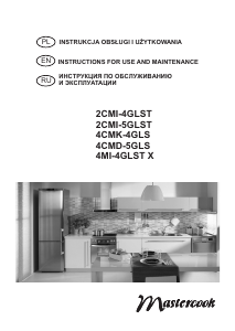 Instrukcja Mastercook 2CMI-4GLST Płyta do zabudowy