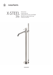 Manuale Newform 69684EX X-Steel 316 Rubinetto