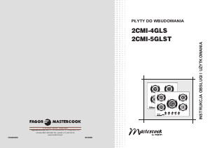 Instrukcja Mastercook 2CMI-5GLST Płyta do zabudowy