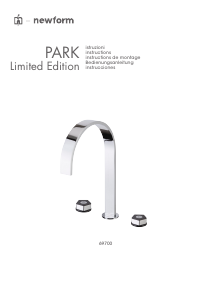 Manual de uso Newform 69700 Park Limited Edition Grifería