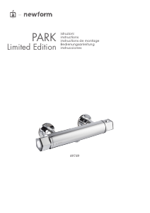 Manuale Newform 69749 Park Limited Edition Rubinetto