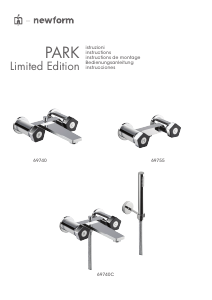 Manuale Newform 69755 Park Limited Edition Rubinetto