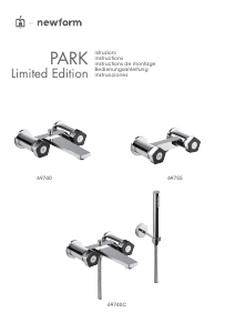 Bruksanvisning Newform 69755 Park Limited Edition Blandare