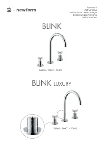 Manual Newform 70802 Blink Faucet