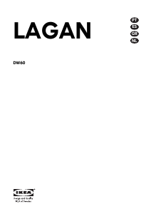 Manual IKEA LAGAN DW60 Máquina de lavar louça