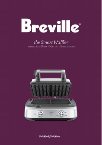 Manual Breville BWM604BSSUSC The Smart Waffle 4 Slice Waffle Maker