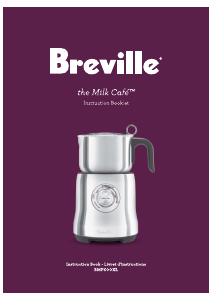 Mode d’emploi Breville BMF600XL The Milk Cafe Fouet à lait