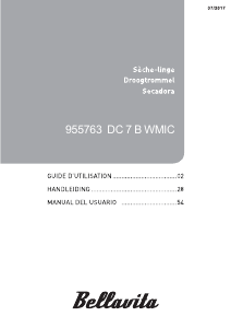 Handleiding Bellavita DC 7B WMIC Wasdroger